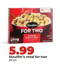 Hy-Vee Stouffer's meal for two offer