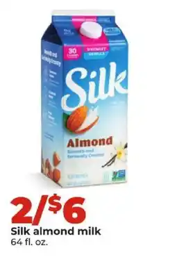 Hy-Vee Silk almond milk offer