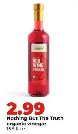 Hy-Vee Nothing But The Truth organic vinegar offer