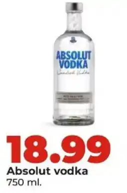 Hy-Vee Absolut vodka offer
