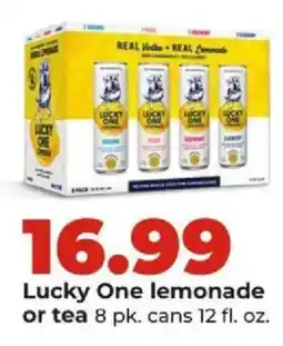 Hy-Vee Lucky One lemonade or tea offer