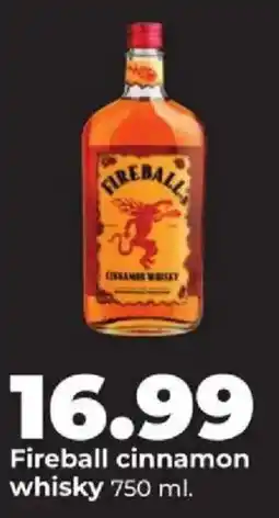 Hy-Vee Fireball cinnamon whisky offer