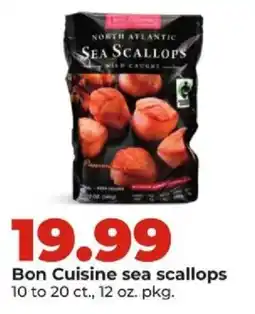 Hy-Vee Bon Cuisine sea scallops offer