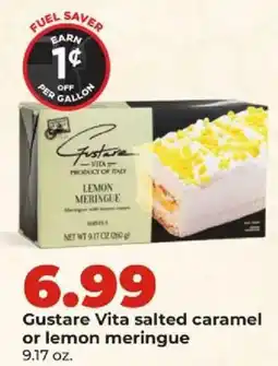 Hy-Vee Gustare Vita salted caramel or lemon meringue offer