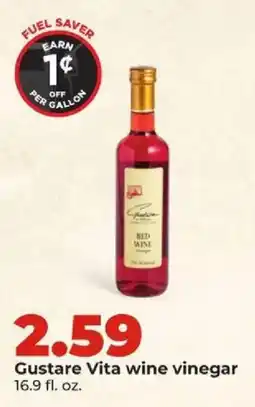 Hy-Vee Gustare Vita wine vinegar offer