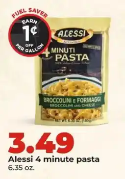 Hy-Vee Alessi 4 minute pasta offer