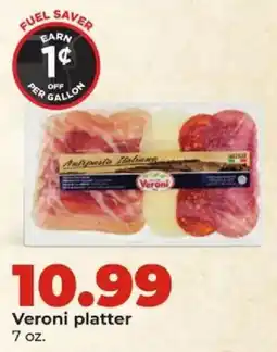 Hy-Vee Veroni platter offer