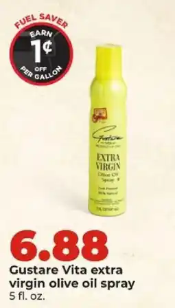 Hy-Vee Gustare Vita extra virgin olive oil spray offer
