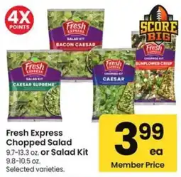 Albertsons Fresh Express Chopped Salad offer