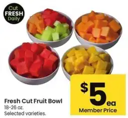 Albertsons Fresh Cut Fruit Bowl offer