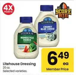 Albertsons Litehouse Dressing offer