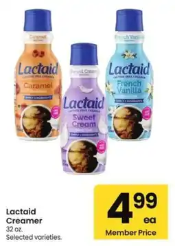 Albertsons Lactaid Creamer offer