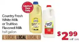 Family Fare Country Fresh White Milk or TruMoo Flavored Milk offer