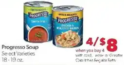 Family Fare Progresso Soup offer