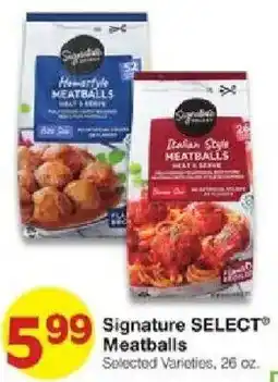 United Supermarkets Signature SELECT Meatballs offer