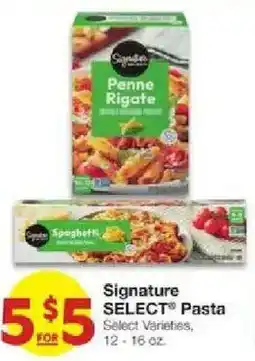 United Supermarkets Signature Select Pasta offer