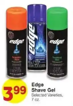 United Supermarkets Edge Shave Gel offer