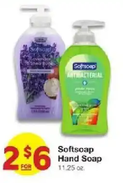 United Supermarkets Softsoap hand soap offer
