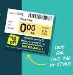 United Supermarkets Mix On Match offer