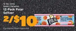 Hannaford Polar Seltzer offer