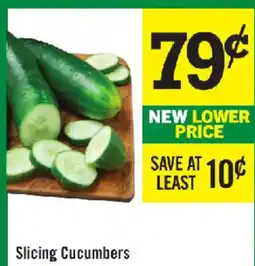 Price Chopper Slicing Cucumbers offer