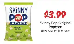 Woodman's Skinny Pop Original Popcorn offer