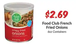 Woodman's Food Club French Fried Onions offer