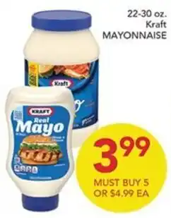 Pete's Fresh Market Kraft mayonnaise offer