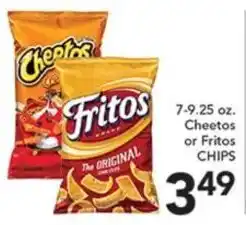 Pete's Fresh Market Cheetos or Fritos chips offer