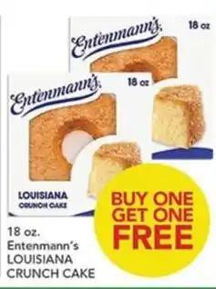 Pete's Fresh Market Entenmann's Louisiana Crunch Cake offer