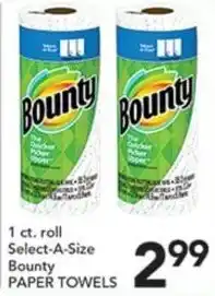Pete's Fresh Market Bounty paper towels offer
