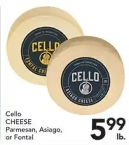 Pete's Fresh Market Cello cheese offer