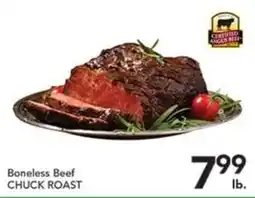 Pete's Fresh Market Boneless Beef Chuck Roast offer