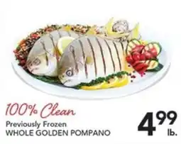 Pete's Fresh Market Whole Golden Pompano offer