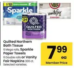 Albertsons Quilted Northern Bath Tissue offer
