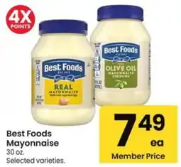 Albertsons Best Foods Mayonnaise offer