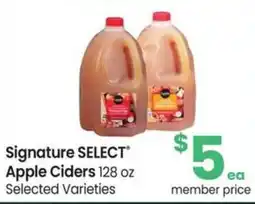Albertsons Signature Select Apple Ciders offer