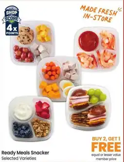Albertsons Ready Meals Snacker offer