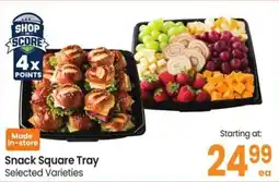 Albertsons Snack Square Tray offer