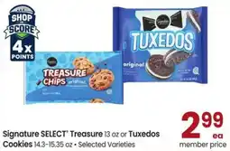 Albertsons Signature Select Treasure Tuxedos Cookies offer