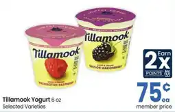 Albertsons Tillamook Yogurt offer