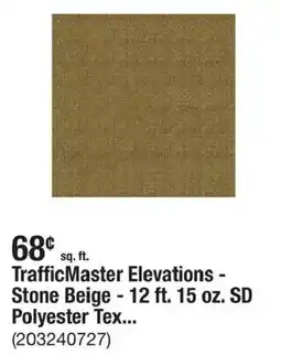 The Home Depot Trafficmaster elevations - stone beige offer