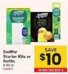 ACME Swiffer Starter Kits or Refills offer