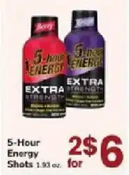 ACME 5-Hour Energy Shots offer
