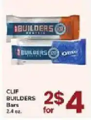 ACME Clif builders bars offer
