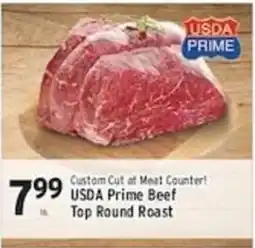 Associated Usda Prime Beef Top Round Roast offer