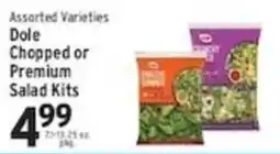 Associated Dole chopped or premium salad kits offer