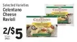 Associated Celentano cheese ravioli offer