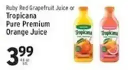 Associated Tropicana pure premium orange juice offer