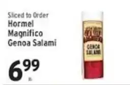 Associated Hormel magnifico genoa salami offer